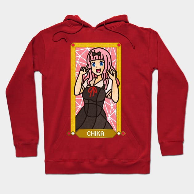 Chika Fujiwara - Love is War Hoodie by vizcan